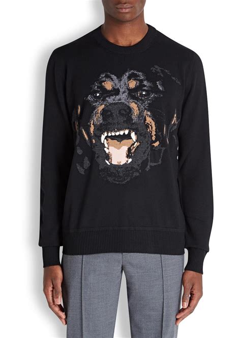 givenchy rottweiler jumper|Givenchy rottweiler shirt price.